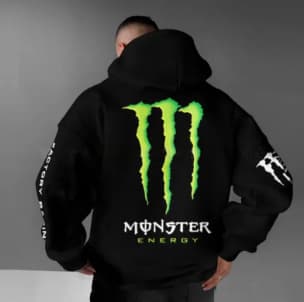 Monster Energy Hoodies Men Women Hip Hop Set Fashion