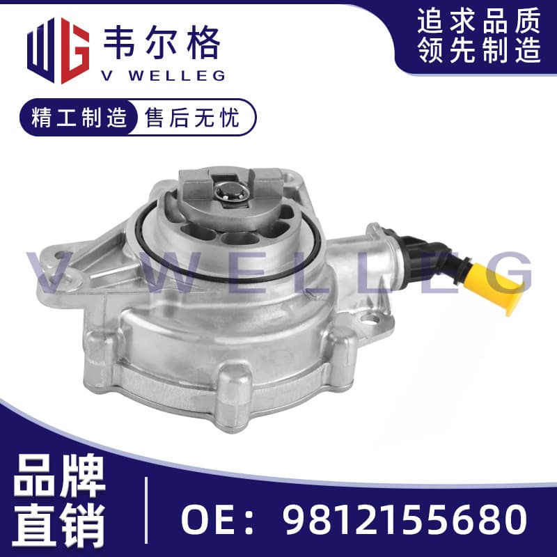 456583 9812155680 9805827480 Compatible with Peugeot Citroën Brake Vacuum Pump