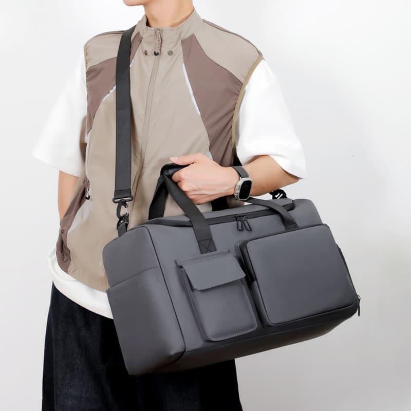 Cross-border large-capacity boarding bag for men and women short-distance business trip travel bag 2025 new portable leisure luggage bag