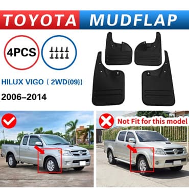 Fender for Toyota Hilux Vigo 2WD 2006-2014, Foreign Trade Cross-border