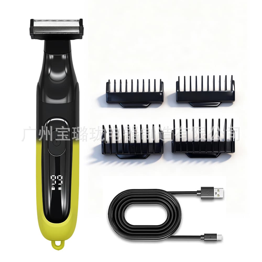 Electric Shaver for Men Full Body Beard Trimming Razor Personal Grooming Electric Shaver Beard Styling Sideburns Trimming