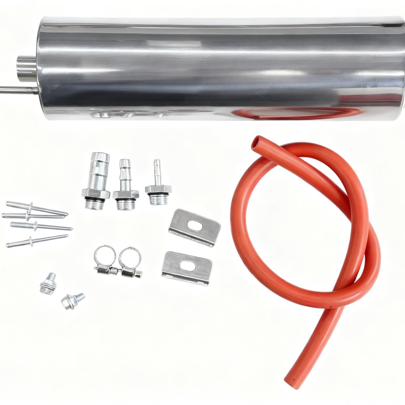 Universal car modification cooling auxiliary tank 3*10 inch overflow tank for American cars