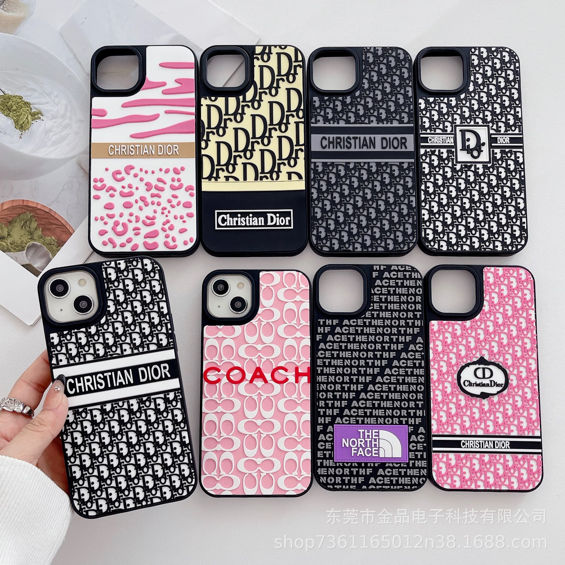 3D Silicone Trendy Skin Protective Case Cartoon iPhone 14 Pro Max All Hard Shell Shockproof Phone Cover