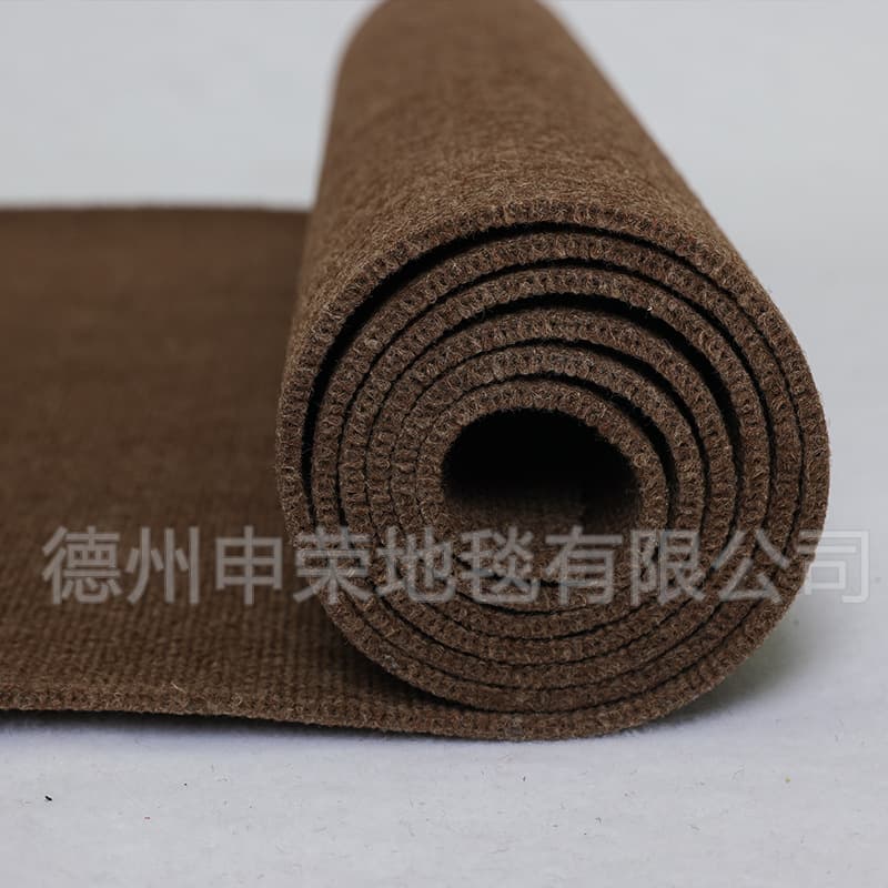 Large-area carpet, fully covered office industrial carpet, stain-resistant, wear-resistant, thickened striped studio carpet, large-area carpet