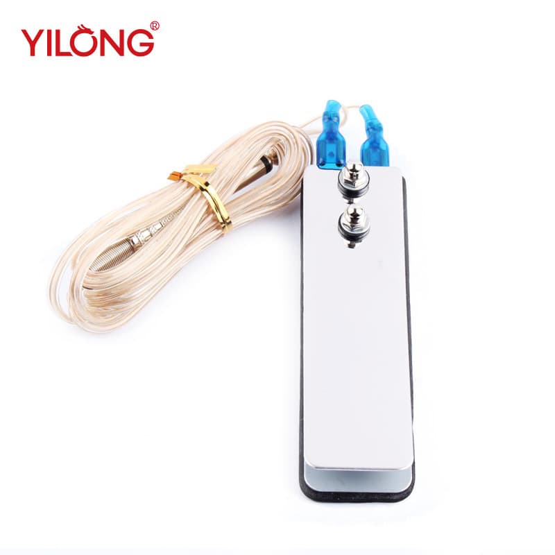 Yilong tattoo machine stainless steel tattoo steel foot switch hook wire tattoo power supply foot pedal cross-border wholesale