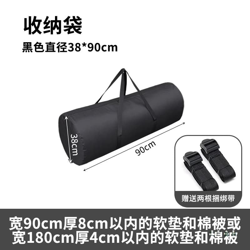 Latex mattress storage bag, student dormitory double-foldable thickened Oxford cloth bedding bag packaging