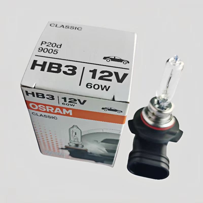 Osram Car Bulb HB3 9005 12V 60W Halogen High Beam for Corolla Sylphy Accord Camry