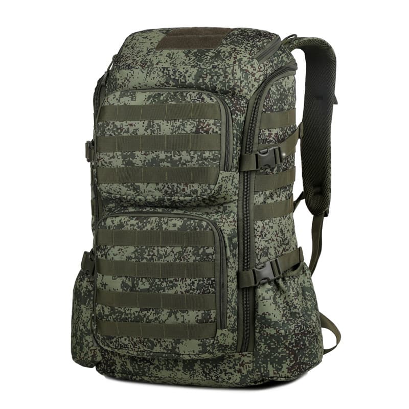 Tactical Backpack Unisex Commuter Outdoor Casual Travel Large Capacity Double Shoulder Bag Men Women Oxford Cloth Breathable Anti Load