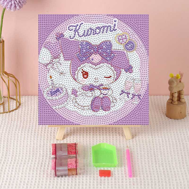KT Cat Diamond Painting DIY Diamond Art Gift for Kids Creative Sanrio Desktop Decoration Acrylic