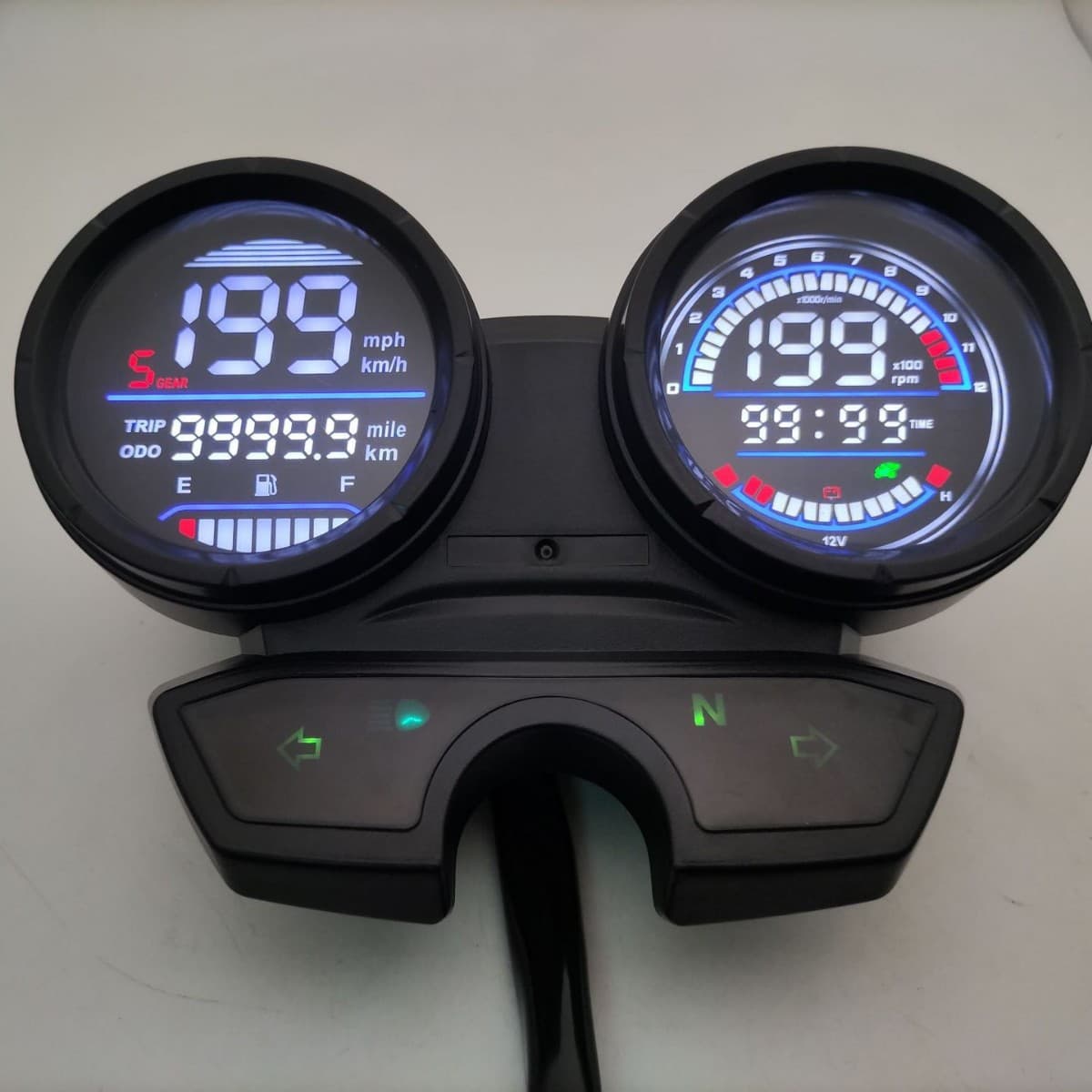 Suitable for Bajaj Ct150 Boxer150 Bm150 Motorcycle Digital Speedometer Instrument Assembly