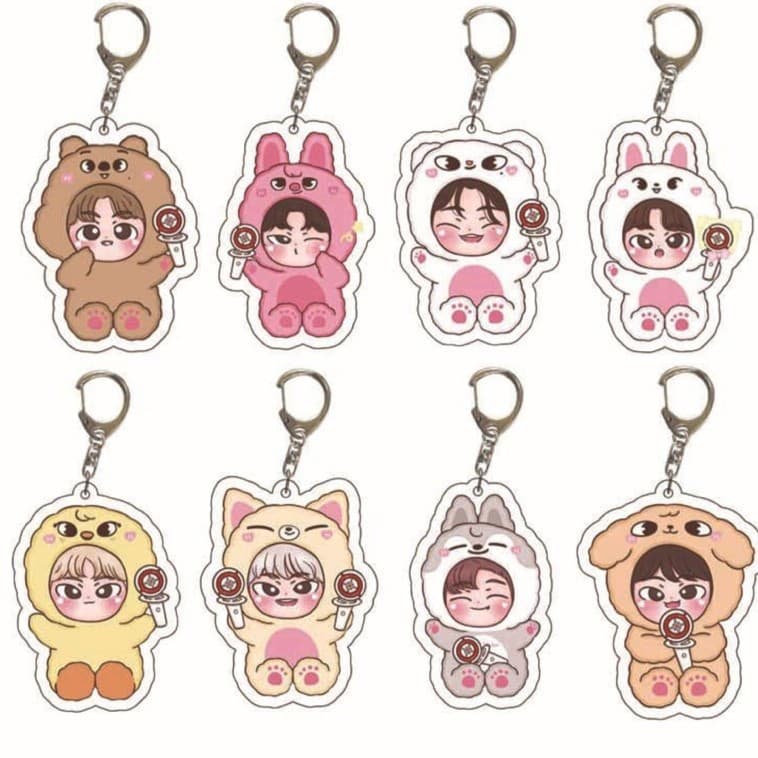 BTS StarKid Acrylic Keychain Pendant Accessory