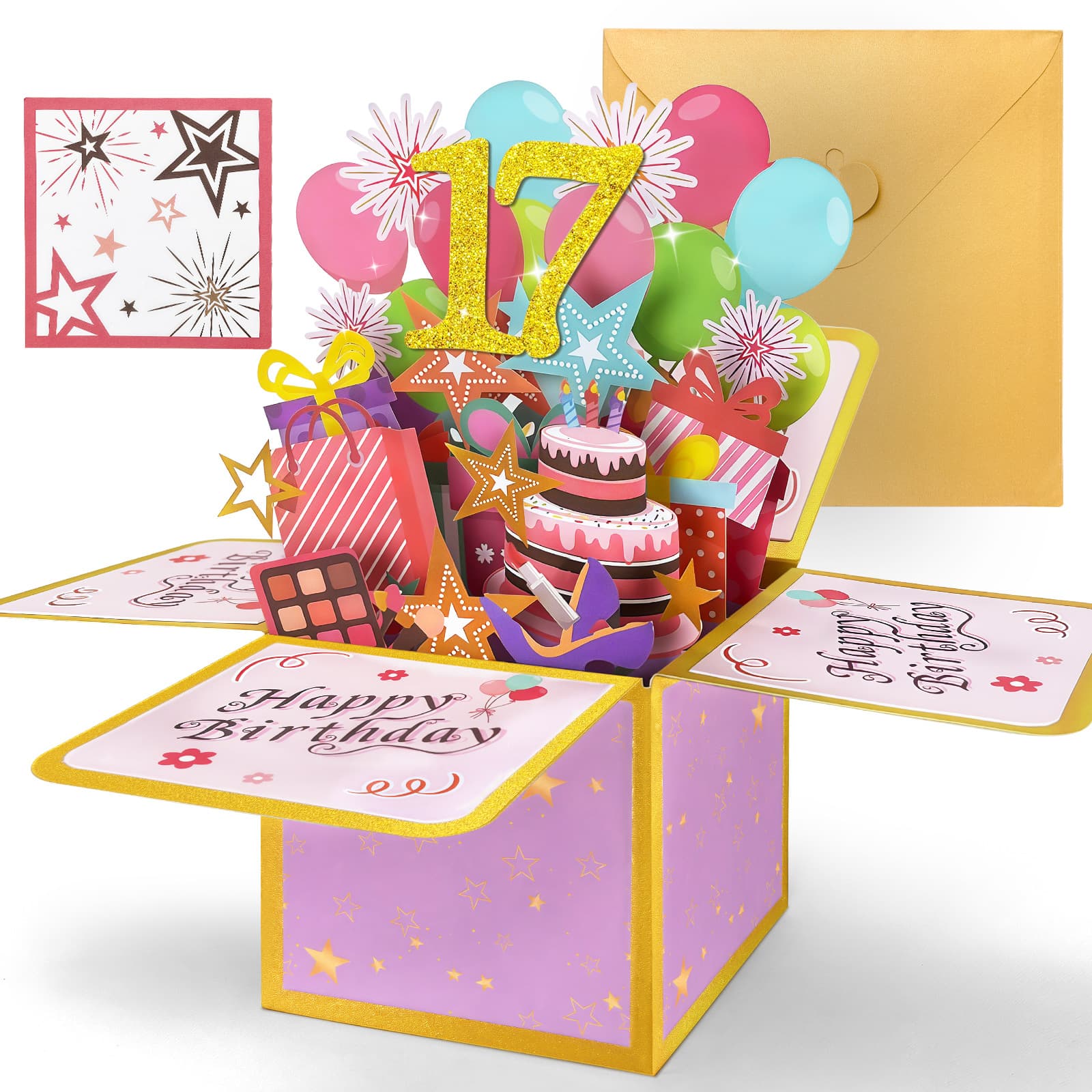 Amazon Bestseller Happy Birthday 3D Age Card