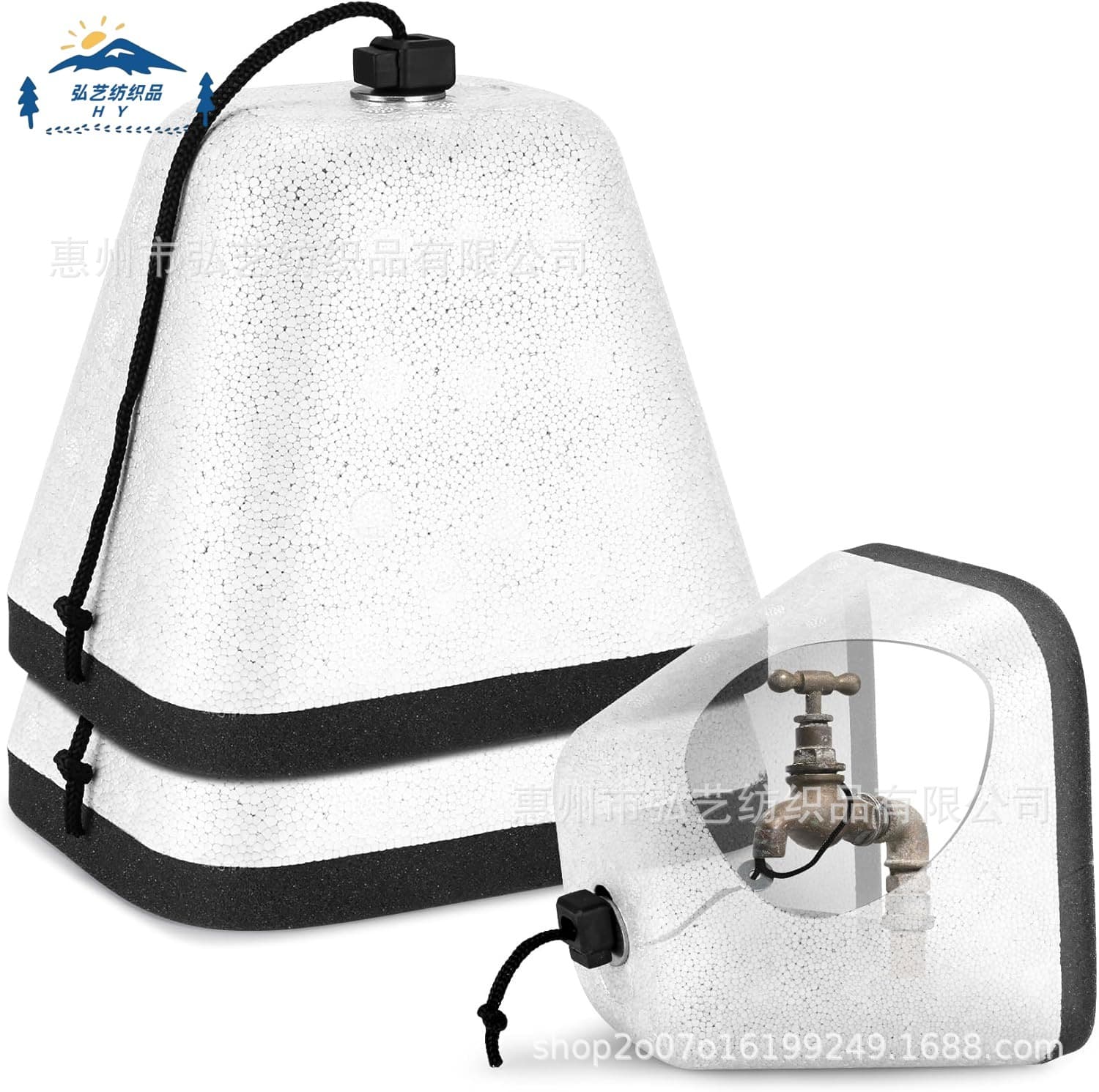 Amazon Outdoor Winter Foam Faucet Anti-Freeze Protection Cover, Anti-Icing Insulation Maintenance Pipe Protection Sleeve, Warmth