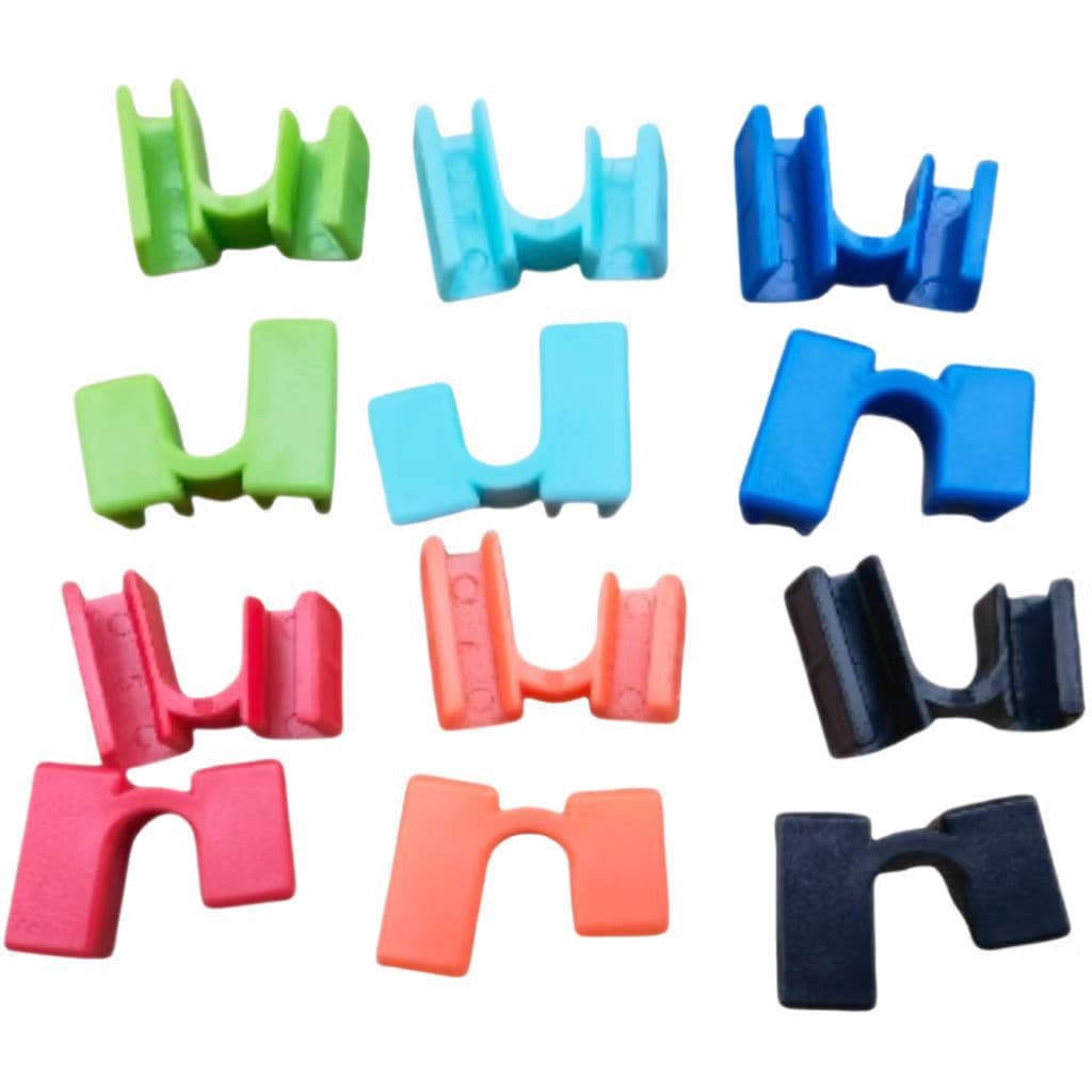 Plastic Chopstick Trainer - Chopstick Clip with Sleeve, Learning Tool for Using Chopsticks, Single Utensil, Suitable for 6mm Thick Chopsticks