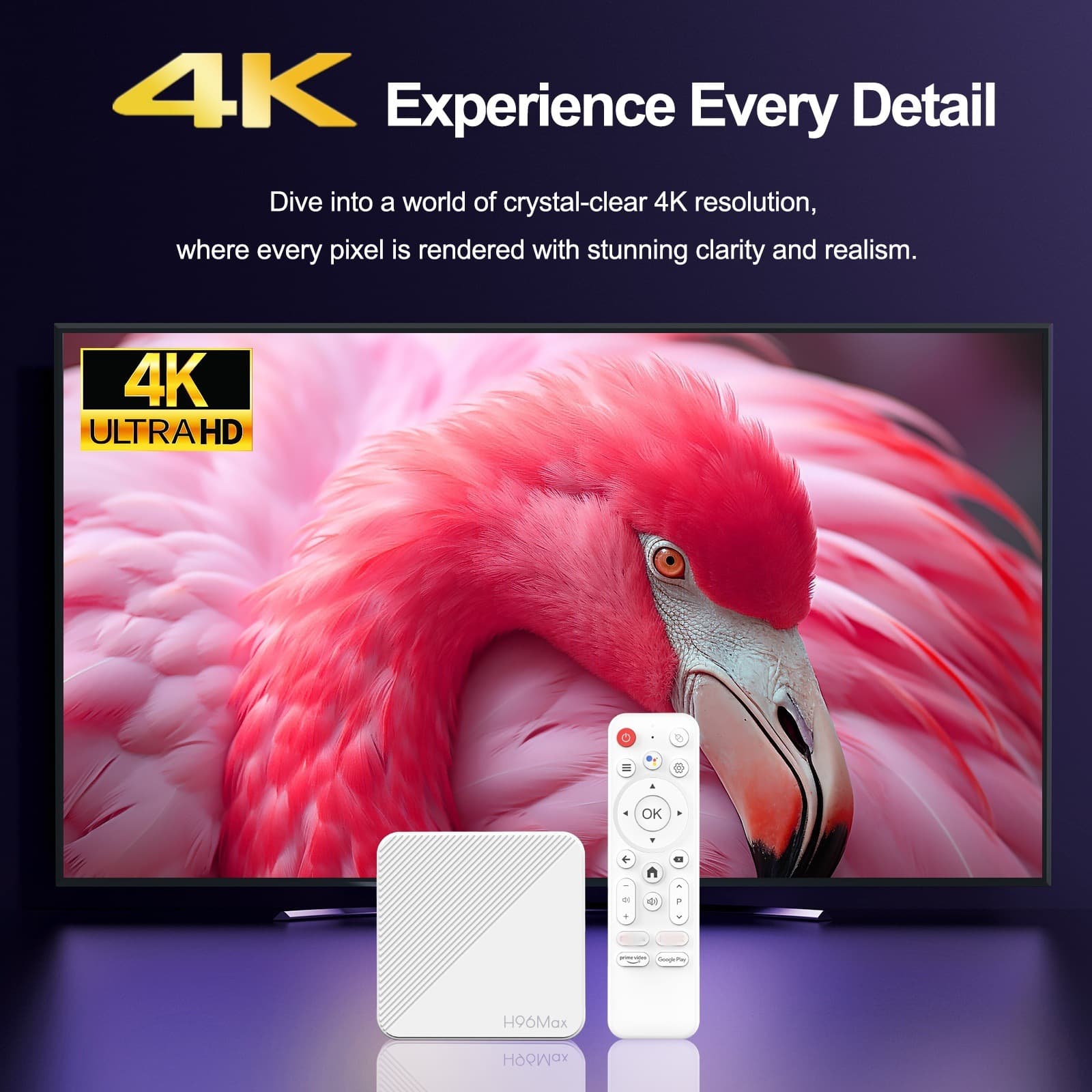 New H96MAX H313 TV Box Android 14 5G WiFi6 4K HD TV Box for Cross-Border
