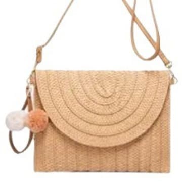 Straw Woven Beach Bag Casual Women's Bag Fashion Vacation Bag Crossbody Clutch Handbag Drop Shipping