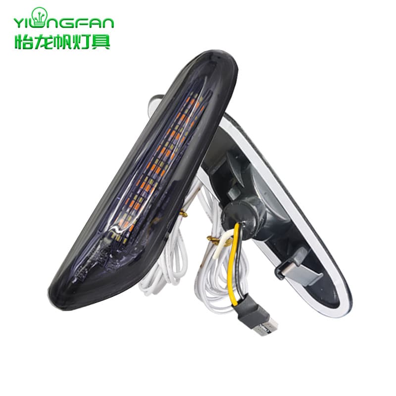 Suitable for BMW Modification One-Touch Blue LED Fender Side Sequential Turn Signal Light E90 E91 E92 E93