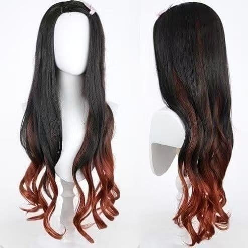 Demon Slayer Popular Anime Shinobu Kocho, Mitsuri Kanroji, Giyu Tomioka, Muichiro Tokito Cosplay Wig