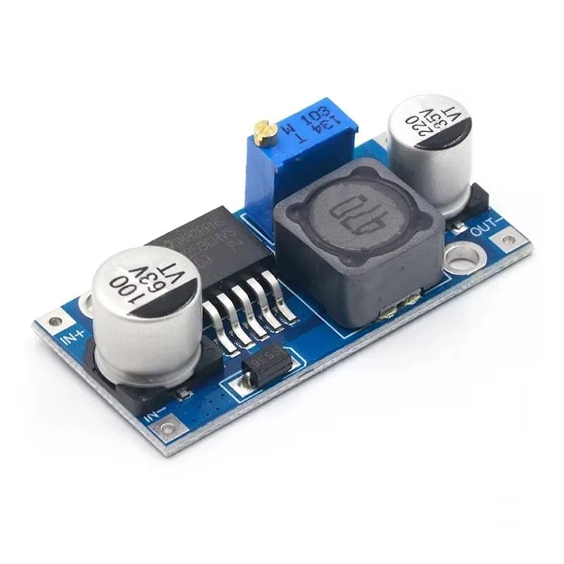 48V Adjustable Step-Down Module DC-DC LM2596HVS Input 4.5-47V Electric Vehicle Regulated Power Supply