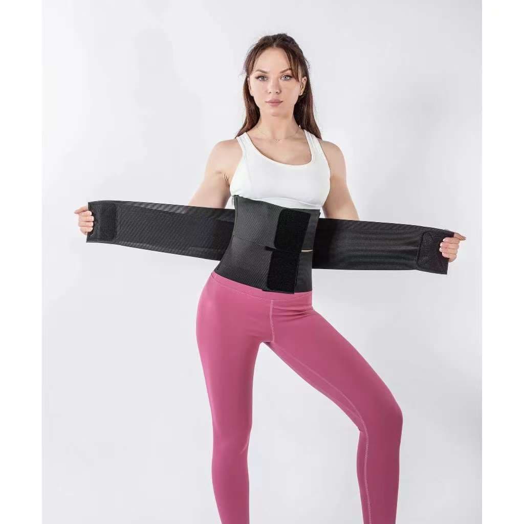 Abdominal Belt Amazon Women's Sports Fitness Sweat Belt Sweat-Wicking Body Shaping Waistband Sweat-Inducing Waistband