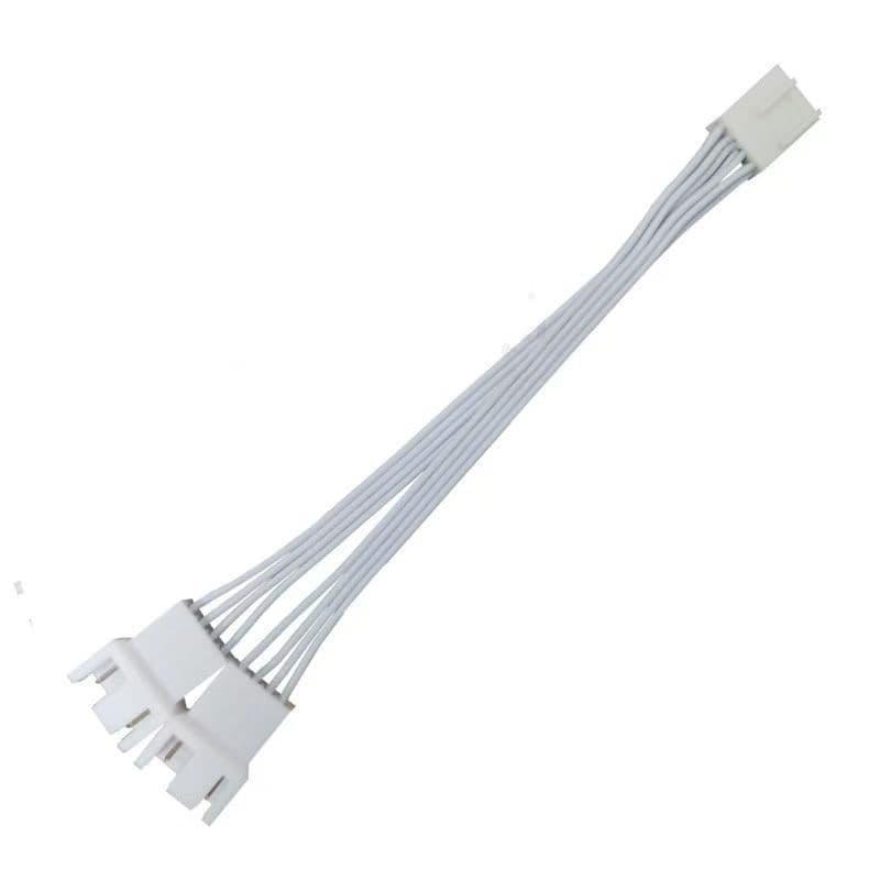 Motherboard 4-Pin PWM Temperature Control Hub 3/4PIN Expansion One to Two Three Four Case Fan Heat Sink Connector Cable