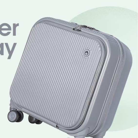 Diplomat Diplomat Suitcase Front Value Open Trolley Case Women's Small Business Boarding Suitcase 16inch
