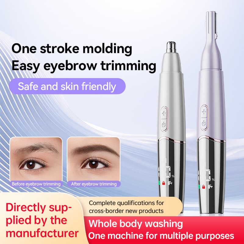 Cross-Border New Product Electric Eyebrow Trimmer Eyebrow Knife Multi-Function Trimmer Unisex Eyebrow Trimmer Razor