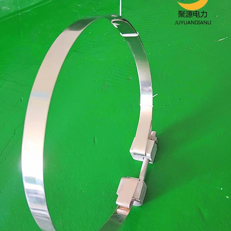 Cable Grip Downlead Clamp Stainless Steel Band Buckle Pole-Mounted Stainless Steel Buckle