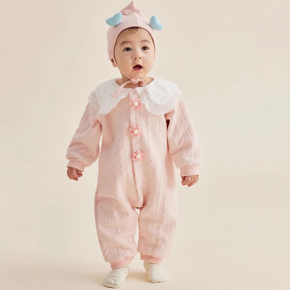 Baby Clothes Spring and Autumn Romper Girl Super Cute Full Moon Princess Jumpsuit Infant 100 Days Autumn Crawling Suit