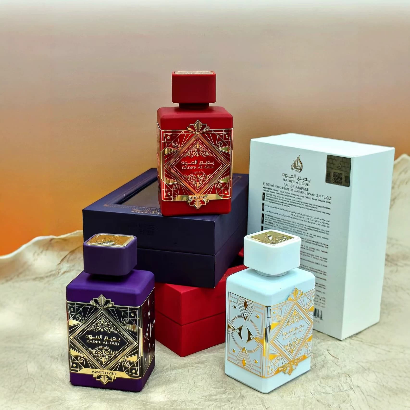 Cross-border Lattafa Perfumes Honor Oud Men's Perfume Set Middle Eastern Perfume Long-lasting Scent