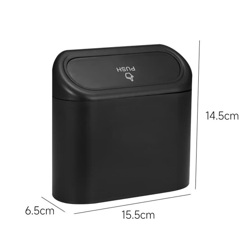 Car Trash Can with Lid Creative Car Storage Box Waterproof Sealed Drop Shipping