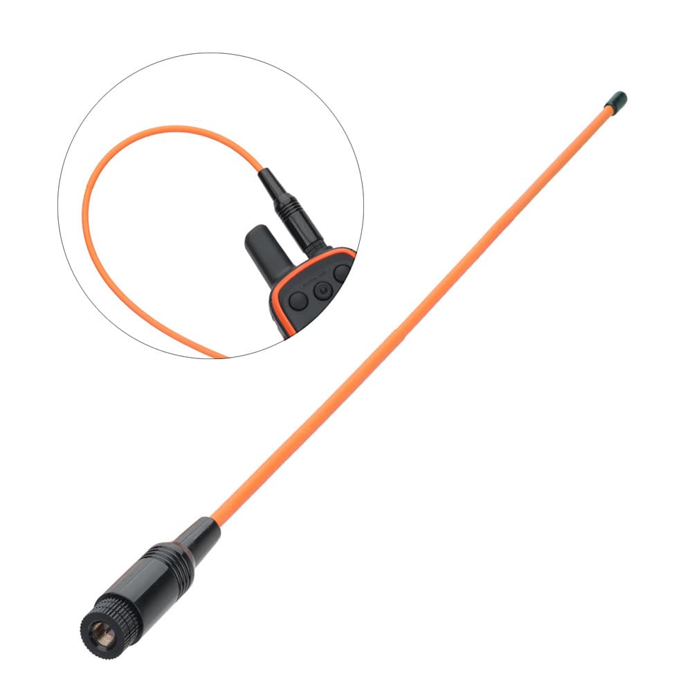 Hound tracker antenna, compatible with Garmin Alpha 100, Astro 320, 430, orange.