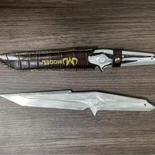 Delta Game Peripheral Weapon Model Full Metal Craft Ornament S9 Season Observer 28CM Weapon