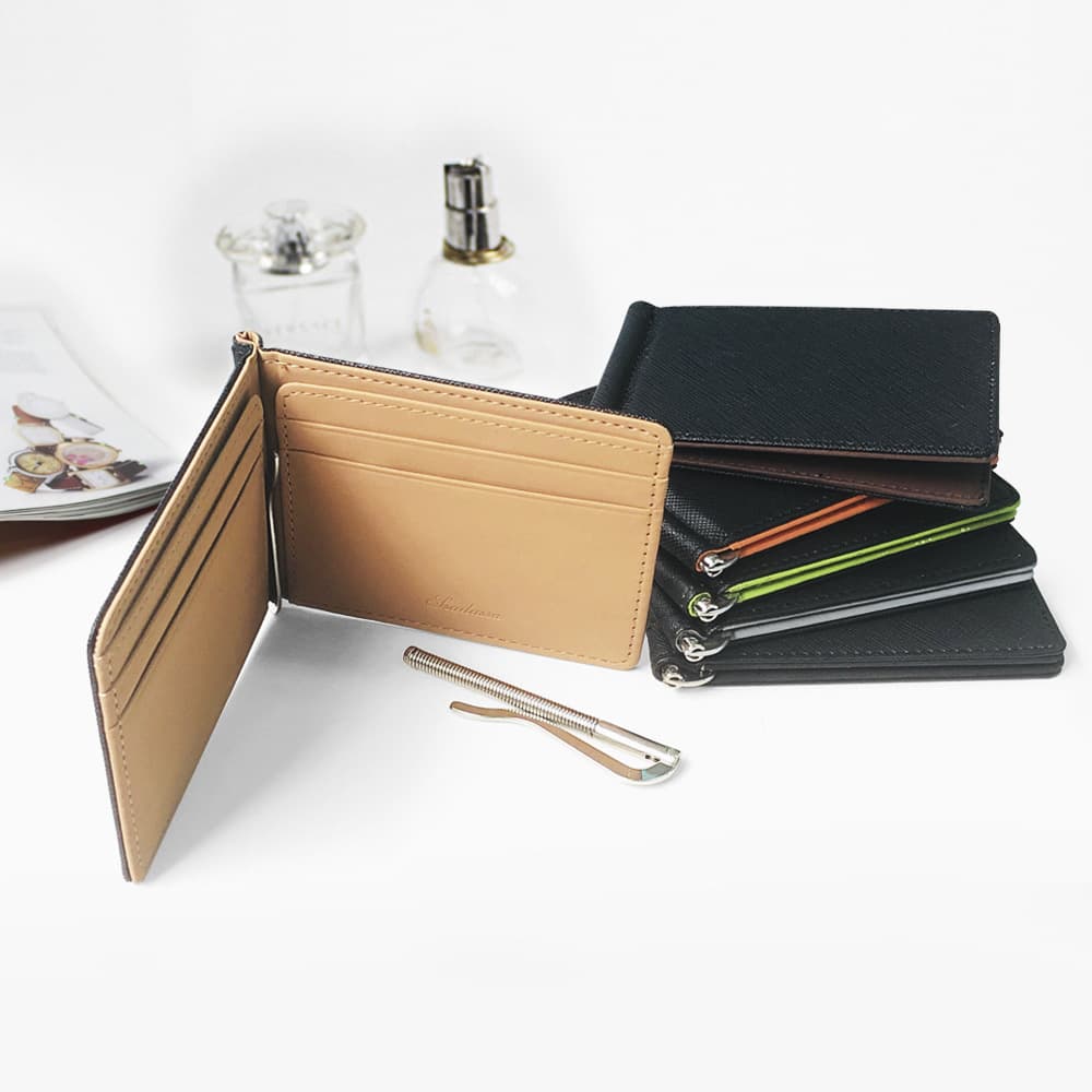 New Korean Style Men's Wallet PU Leather Bifold Wallet Men's Card Holder Fashion Accessories Direct Manufacturer Outlet