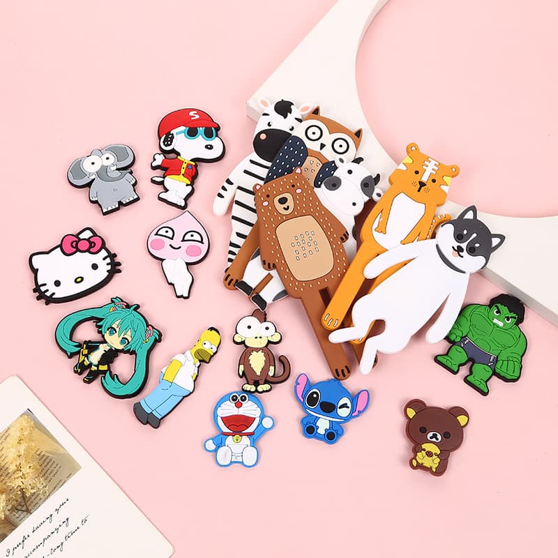 Factory Direct PVC Cartoon Soft Magnetic Fridge Magnet Custom Logo Production