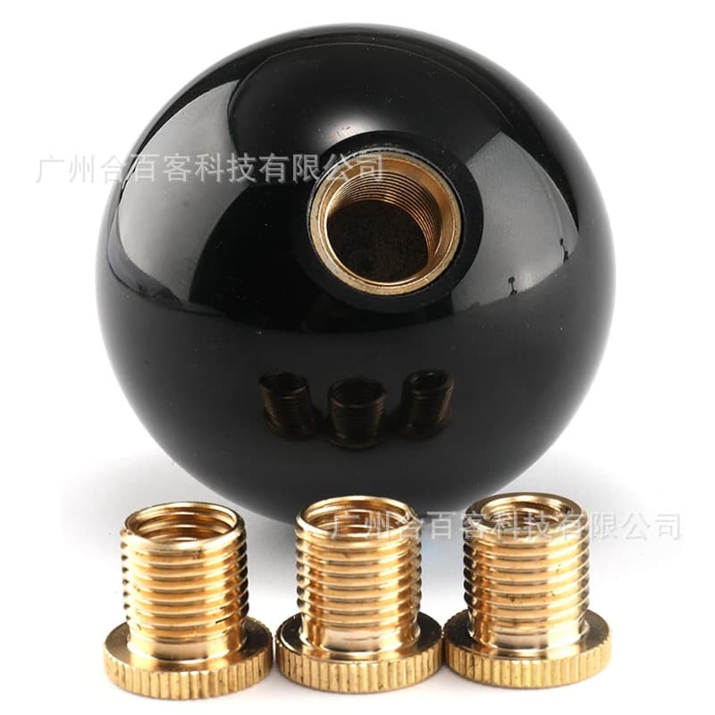Cross-border hot selling car modified gear head, black 8 gear head, gear head, shift handle ball, car accessories