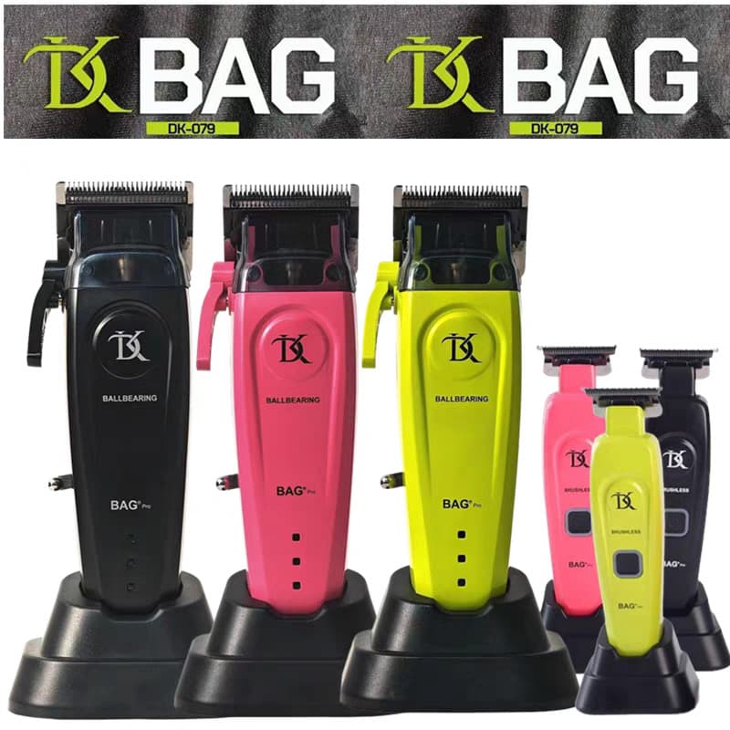 DK Engraving Electric Hair Clipper for Barbershop, Brushless Motor, Gradient Fade Special, Buffalo Horn Thin Blade Head, Head Shaving for Home Use