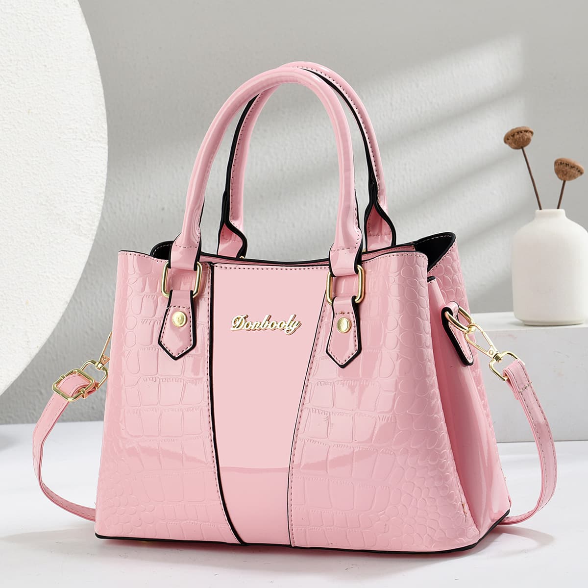 New Patchwork High-Fashion Single Shoulder Bag Versatile Simple Crossbody Bag Trendy Light Luxury Premium Gift