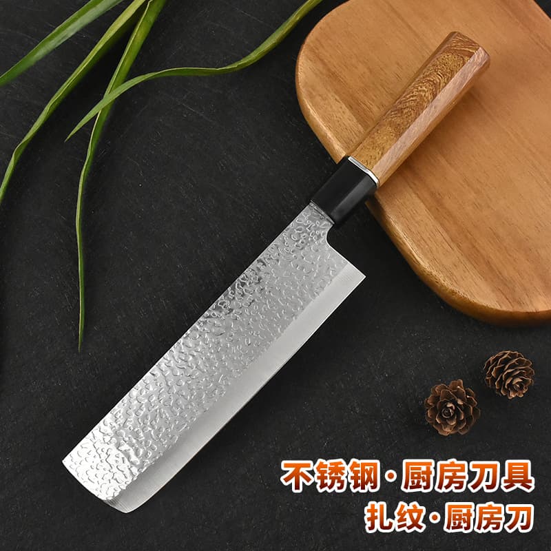 Forged Japanese Hammered Knife, Hand-forged Sushi Knife, Kitchen Neutral Knife, Chef's Knife