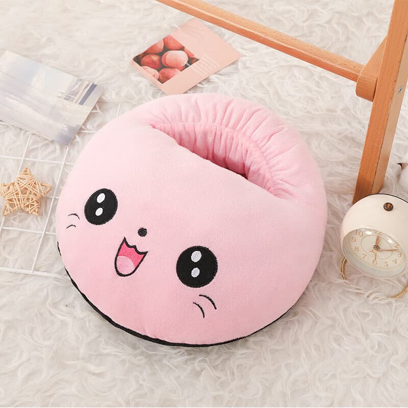 Electric foot warmer, plug-in rechargeable, plush foot warmer, a simple winter hand warmer.