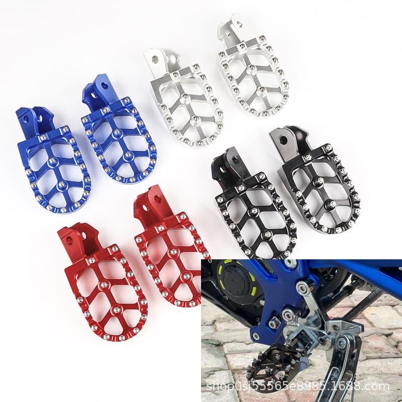 Aluminum Rear Foot Pegs for Honda CRF150F CRF230F 2003-2020 Motorcycle Modification