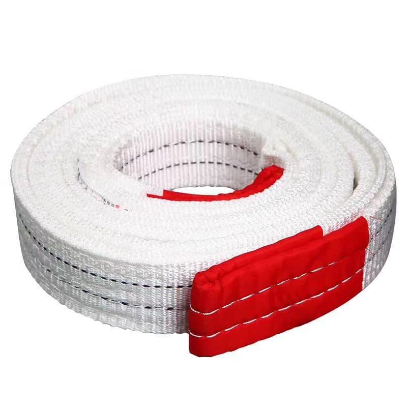 Lifting Flat Sling Heavy Duty Industrial Crane Hook Load Bearing Rope Meter Lifting Rope Cut Resistant