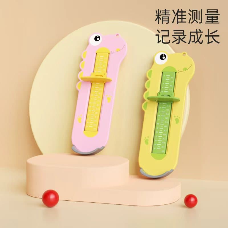 Infant Foot Measurer, Baby Foot Measuring Ruler, Universal Children's Accurate Foot Length Measurement Tool for Shoe Size Shopping