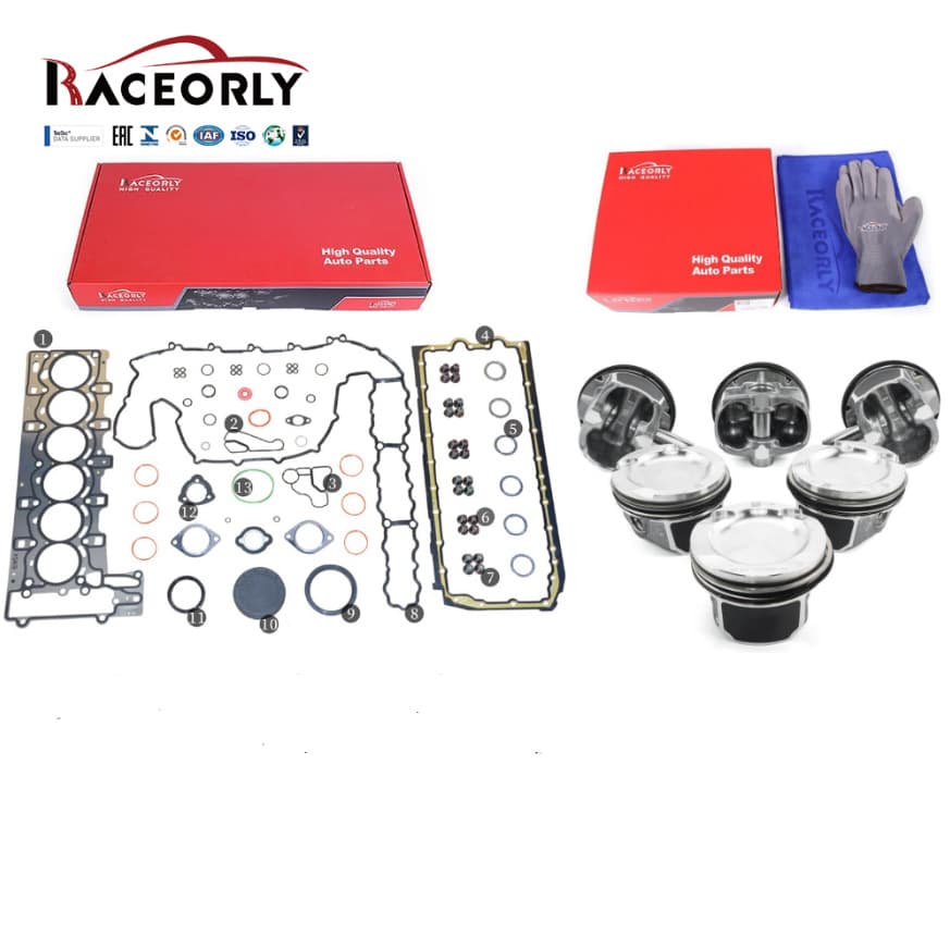 Piston Repair Kit for BMW N54 Engine 11257610295/11127557265