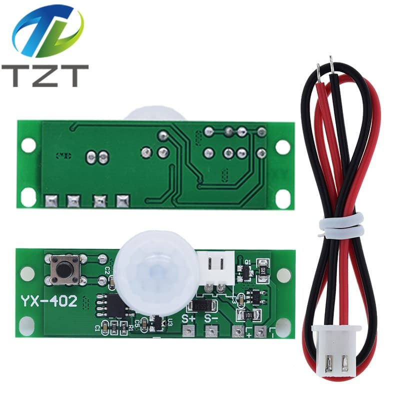 3.7V Infrared Human Body Induction Solar Light Circuit Board Solar Wall Light Control Board PIR Wall Light Controller