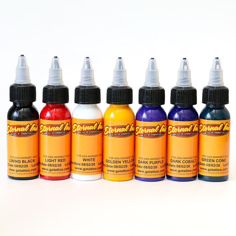 Cross-border Tattoo Pigment Ink Color Practice Pigment Tattoo 30ml Eternal Pigment