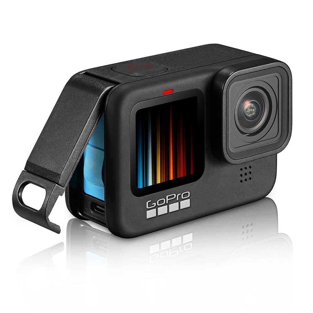 GoPro10/9 Battery Side Cover Sports Camera Side Open Protective Cover with Opening for Charging and Data Without Removal