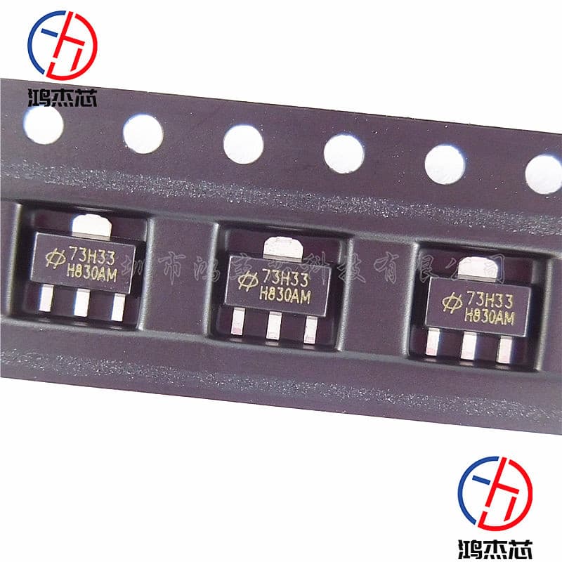 Ht73H33 Screen Printing: 73H33 SOT-89 Power Regulator IC HT73H33 LDO Linear Regulator