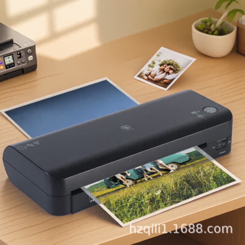 A4 Laminator, Photo Laminator, Home and Office Commercial Sealing Machine, Thermal and Cold Laminating Machine