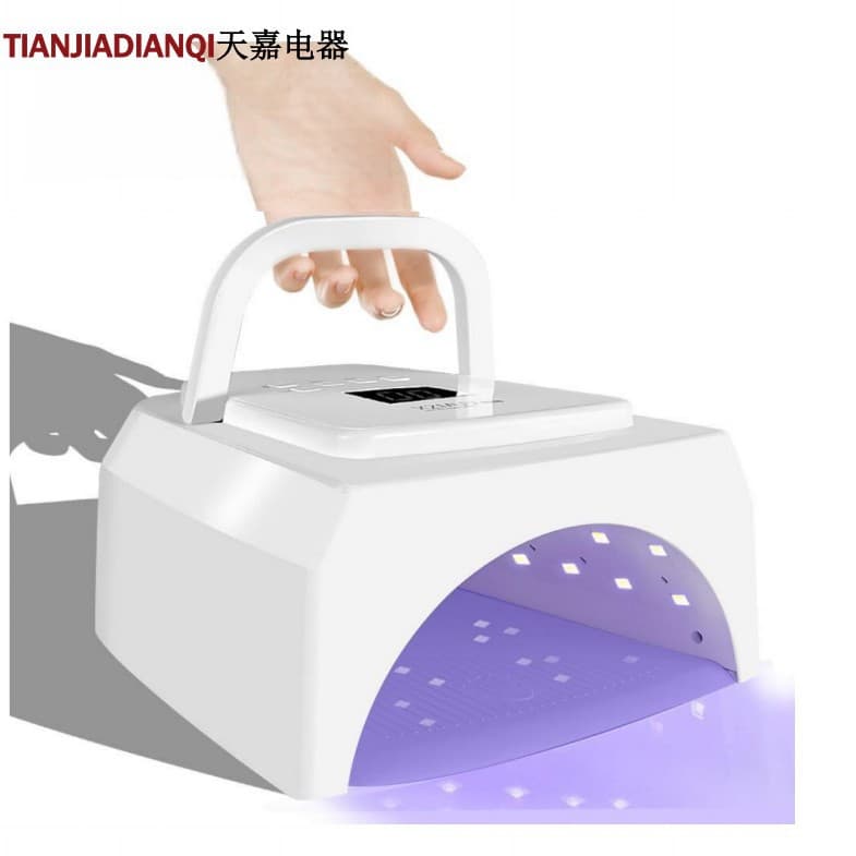 New Cross-Border Rechargeable Nail Lamp 99W Quick-Dry UV Portable Cordless Light for Nail Salons